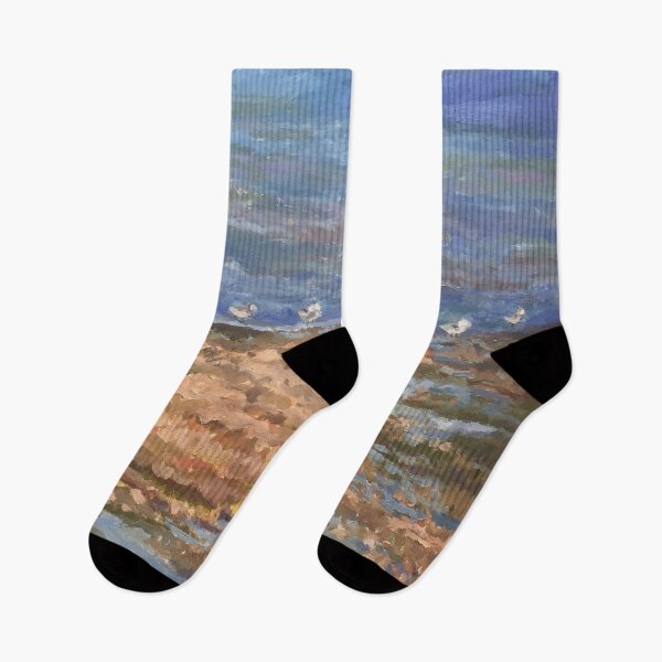 Item preview, Seagulls in the distance at Wellington Point designed and sold by MilkAnna.