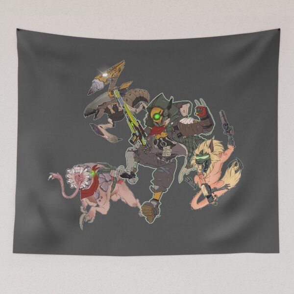 Item preview, FL4K Attack designed and sold by Keroa.
