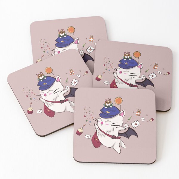 Item preview, Moogle Celebration Fanart designed and sold by Ninjakittay.