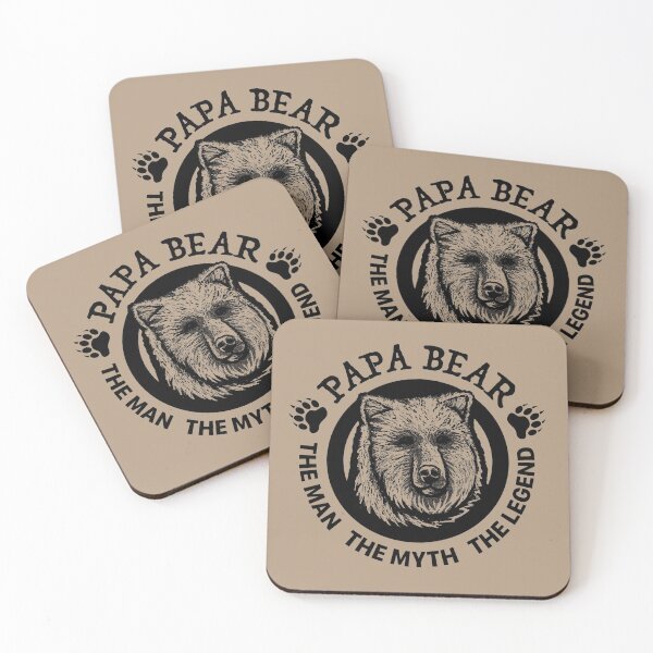 Item preview, Papa Bear - The Man The Myth The Legend designed and sold by L.  E. Woodson.