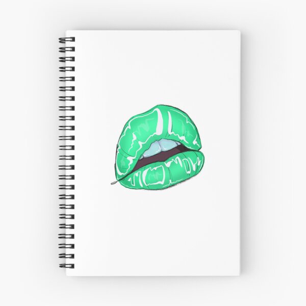 Item preview, Glossy Lips (mint) designed and sold by JJdrawings.