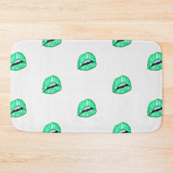 Item preview, Glossy Lips (mint) designed and sold by JJdrawings.