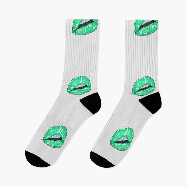 Item preview, Glossy Lips (mint) designed and sold by JJdrawings.