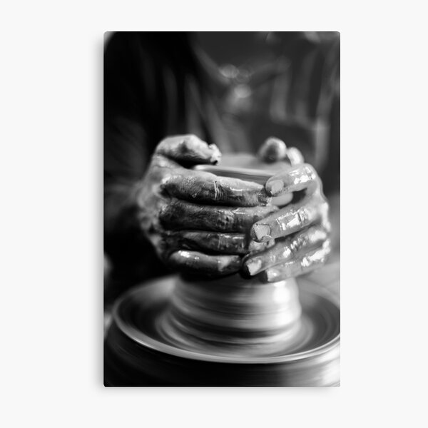 Shaping Metal Print