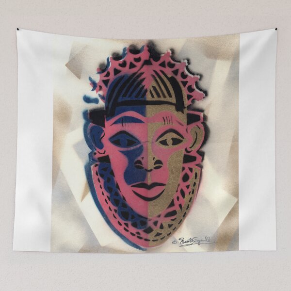 Item preview, Benin King Mask designed and sold by Everett  Spruill.