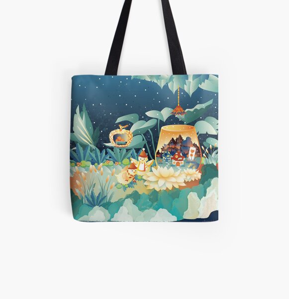 Forest Home All Over Print Tote Bag