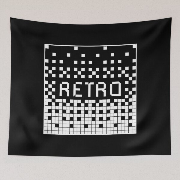 Item preview, Digital Retro Square Logo designed and sold by Vuriah-Tee.