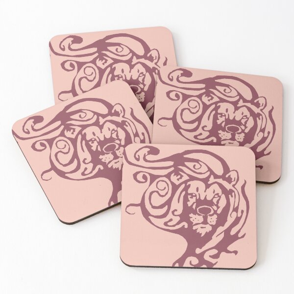 Item preview, Mystical Lion Pink Rose Color designed and sold by missmann.