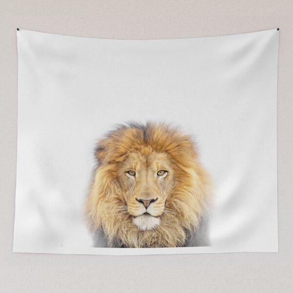 Item preview, Lion Print by Zouzounio Art designed and sold by zouzounioart.