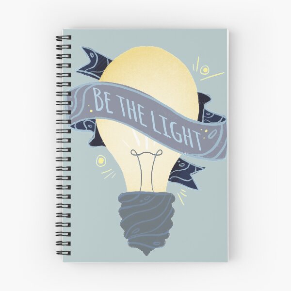 Item preview, Be The Light Quote Banner - Graphic Illustration designed and sold by Manda Lyn LaCorte.