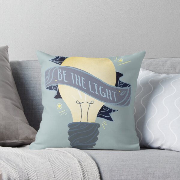 Item preview, Be The Light Quote Banner - Graphic Illustration designed and sold by Manda Lyn LaCorte.