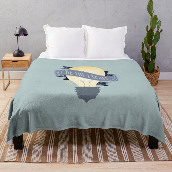 Item preview, Be The Light Quote Banner - Graphic Illustration designed and sold by Manda Lyn LaCorte.