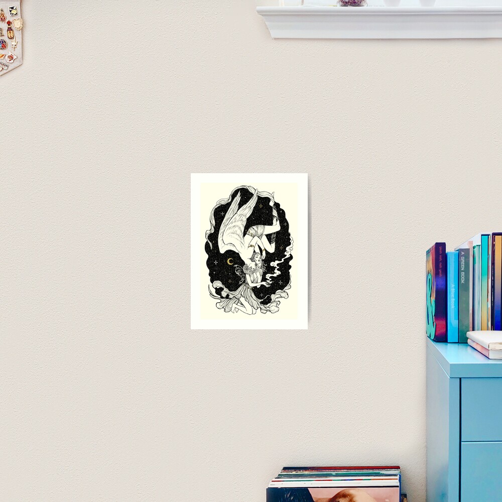 Psyche & Eros - The Last Task Art Print