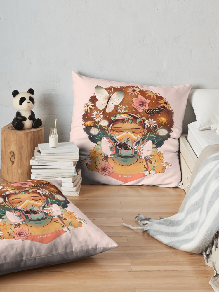 Alternate view of Breathe Deep Floor Pillow