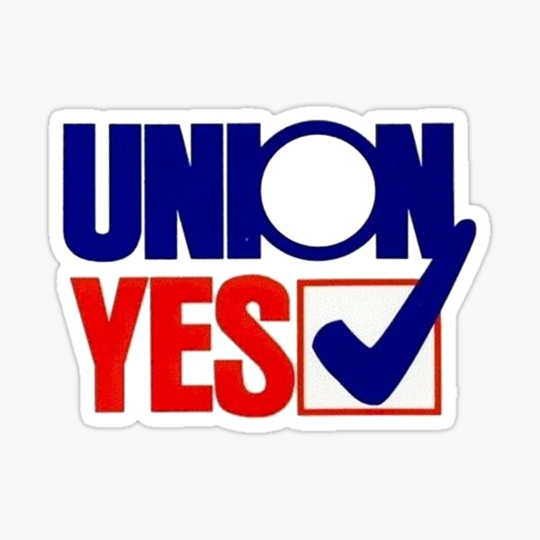 Pro Union - Bumper Sticker at Sticker Shoppe