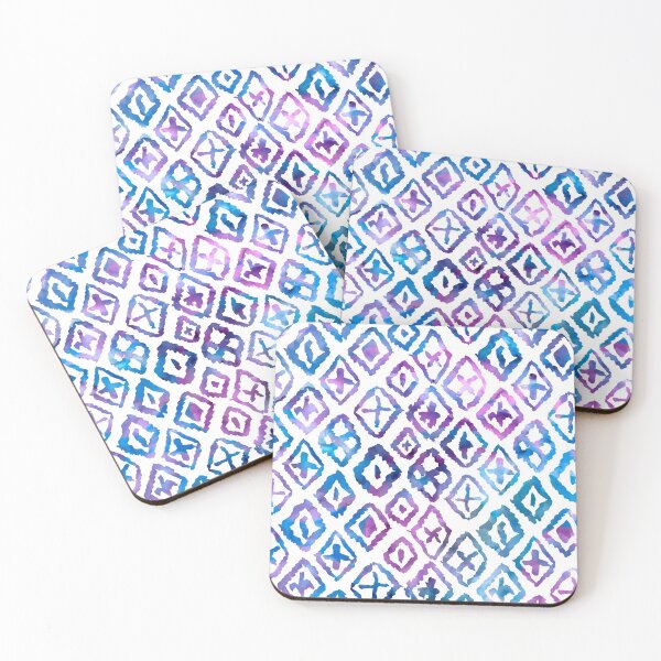 Item preview, Watercolor Bold Dye Geometric Outdoor Abstract Pattern designed and sold by wellnessrushop.