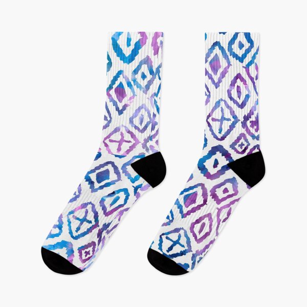 Item preview, Watercolor Bold Dye Geometric Outdoor Abstract Pattern designed and sold by wellnessrushop.