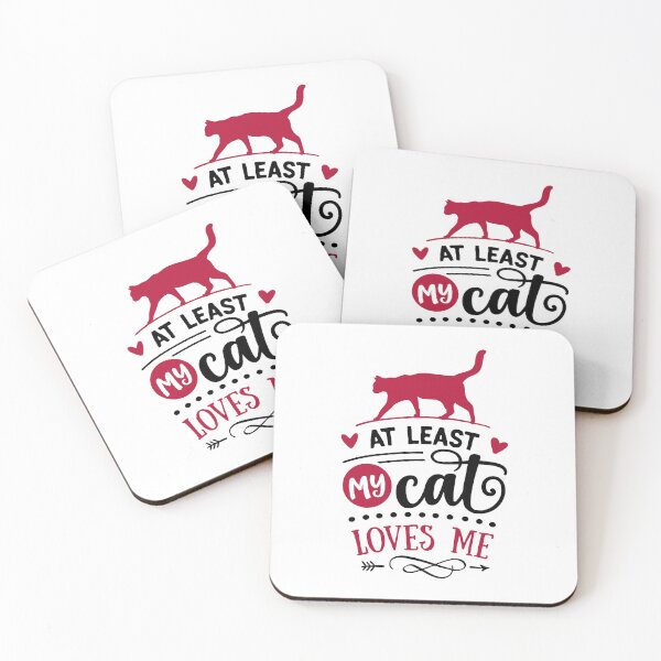 Item preview, At Least My Cat Loves Me designed and sold by Color Me F*@k!ng Happy.