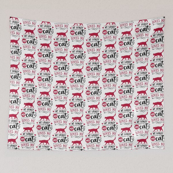 Item preview, At Least My Cat Loves Me designed and sold by Color Me F*@k!ng Happy.