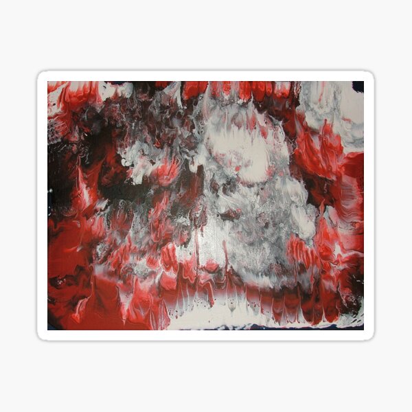 Fire and Ice Sticker