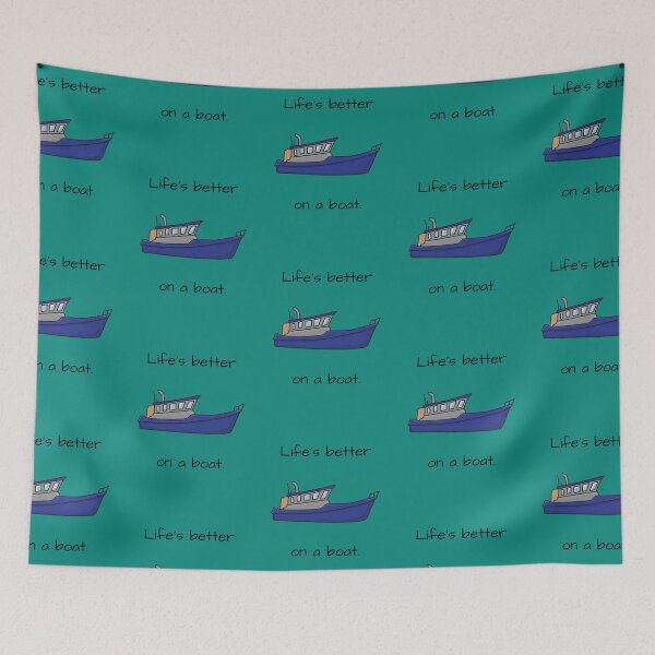 Item preview, Life is better on a boat designed and sold by ANightbird13.