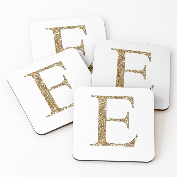Item preview, E/Epsilon Gold Sparkle Letter designed and sold by ansacree.