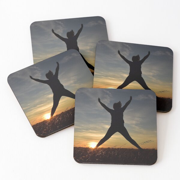 Item preview, Jump for Joy silhouette Inspiration designed and sold by Rainbow Farm Photography.