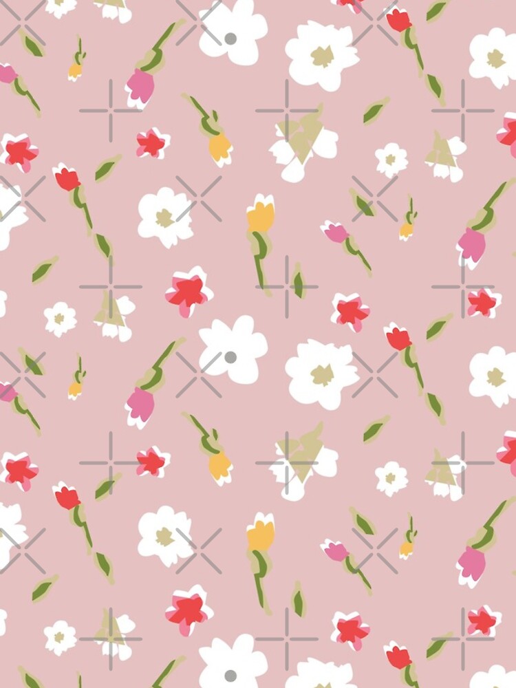 Spring Flowers in Rose by blackmagedark