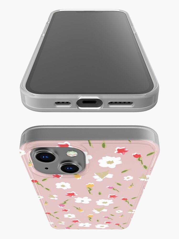 Alternate view of Spring Flowers in Rose iPhone Case