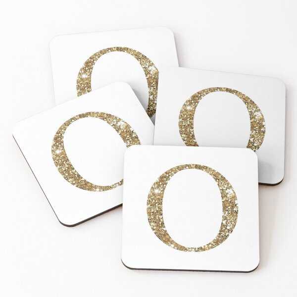 Item preview, Omicron/O Gold Sparkle Letter designed and sold by ansacree.