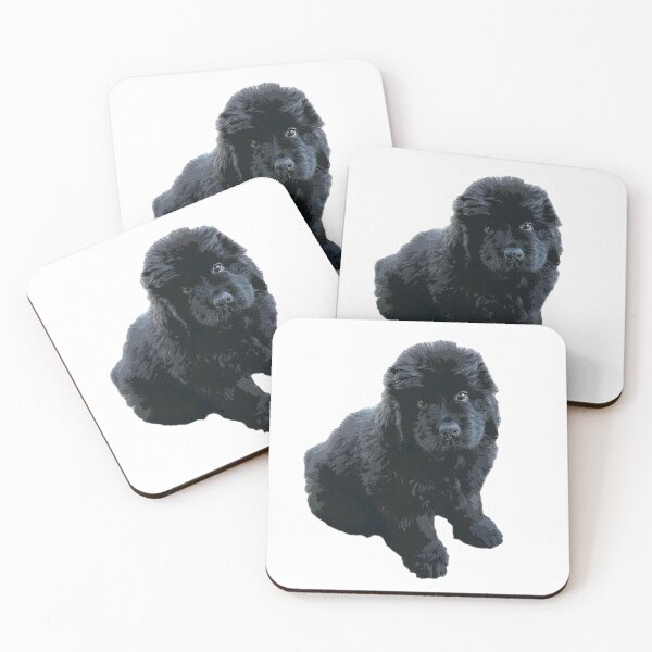 Item preview, Newfoundland Puppy Dog designed and sold by ElegantCat.