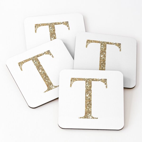Item preview, T/Tau Gold Sparkle Letter designed and sold by ansacree.