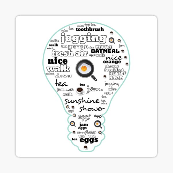 Ti is me Sticker