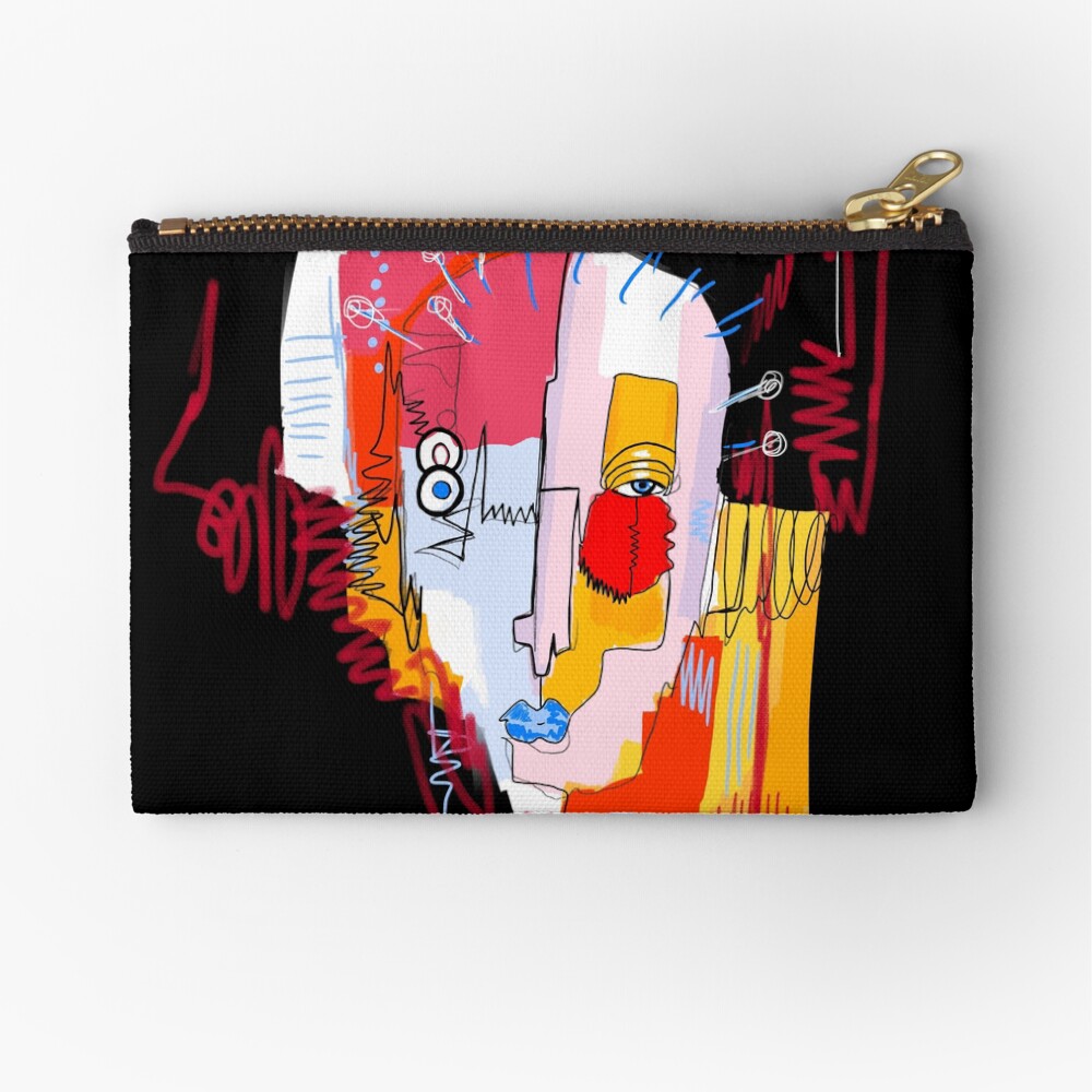 Fragments Zipper Pouch