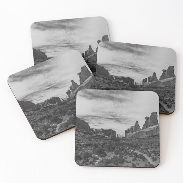 Item preview, Rocky Black and White Desert Landscape designed and sold by S Quinn.