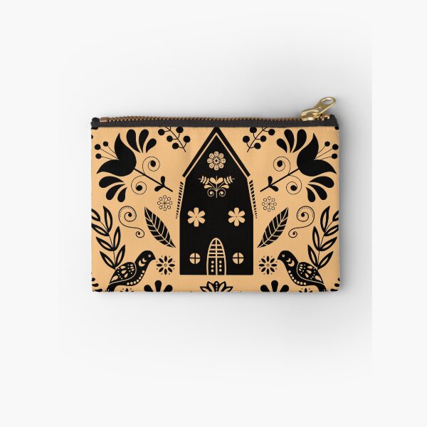 Item preview, Folk Art House Illustration designed and sold by ElaineWeiDesign.