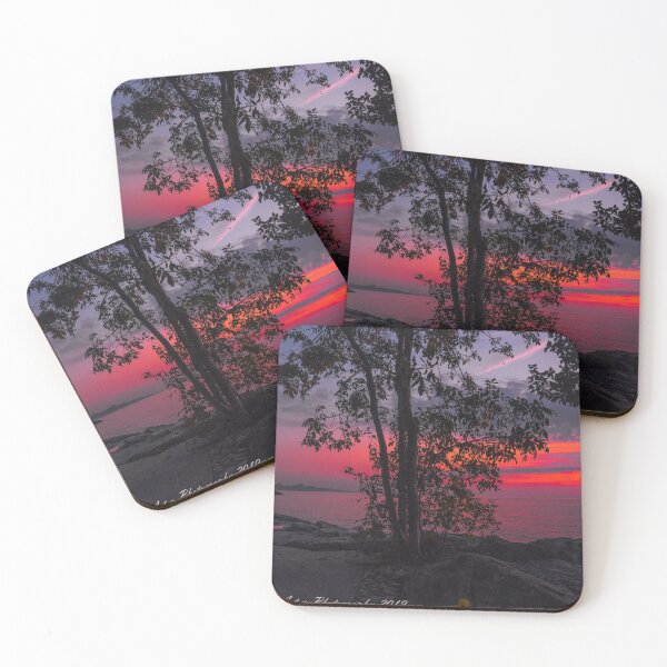 Item preview, Neon Sunrise Tree designed and sold by Annariaart.