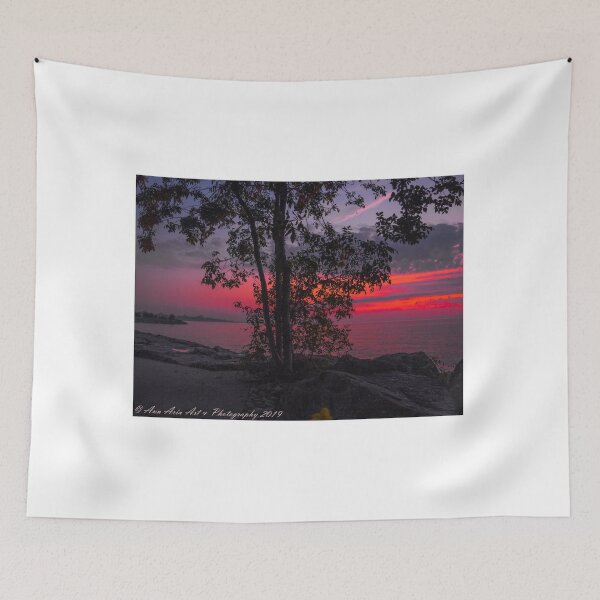 Item preview, Neon Sunrise Tree designed and sold by Annariaart.