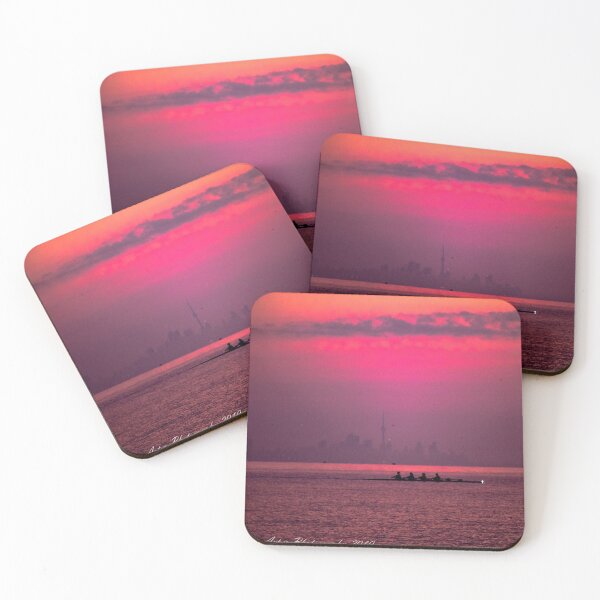 Item preview, Toronto CnTower Sunrise Rowers designed and sold by Annariaart.