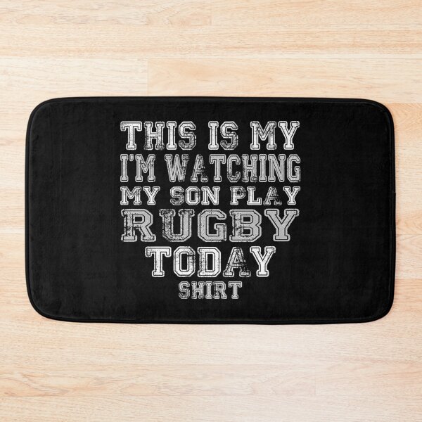 Item preview, This Is My I'm Watching My Son Play Rugby Today Shirt designed and sold by nikkidawn74.