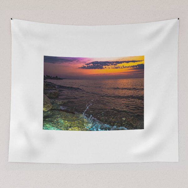 Item preview, Blue Green Orange Creamsicle Dream designed and sold by Annariaart.