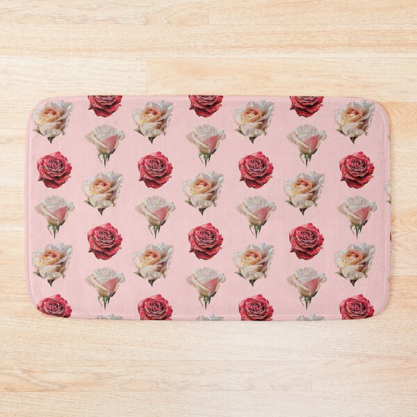 Aperçu de l'œuvre Roses | Un motif de fleurs créée et vendue par Jacob la Cour.