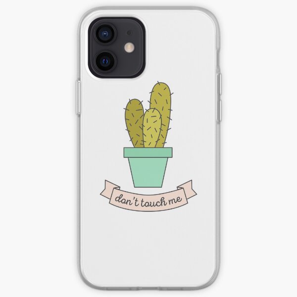 Don't Touch Me iPhone Soft Case