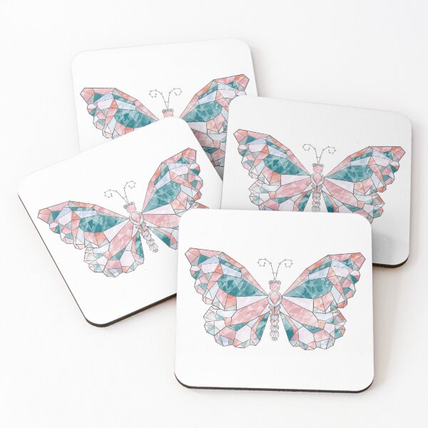 Item preview, Stained Geometric Butterfly designed and sold by TapestryDesigns.