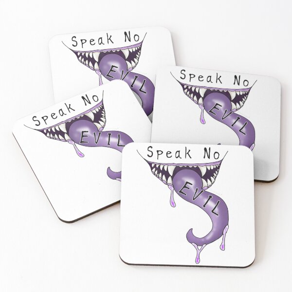 Item preview, Speak No Evil designed and sold by Inkydragoncreations.