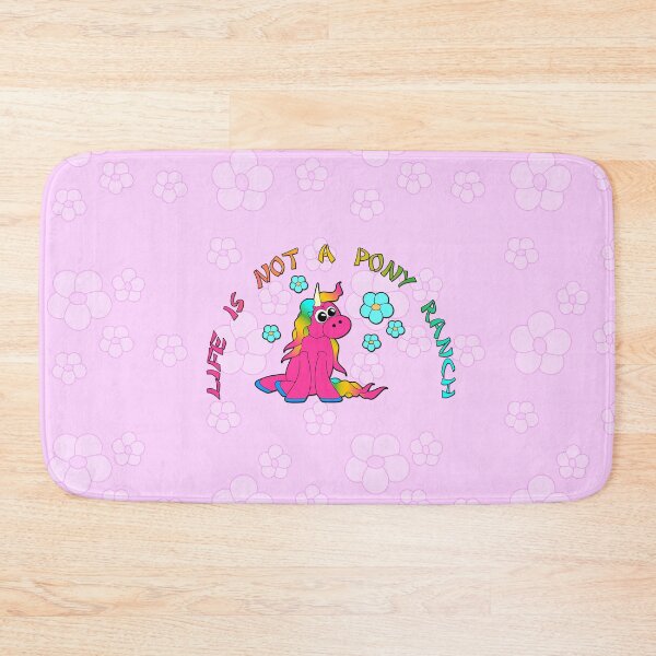 Item preview, Life is not a pony farm - pink designed and sold by cglightNingART.
