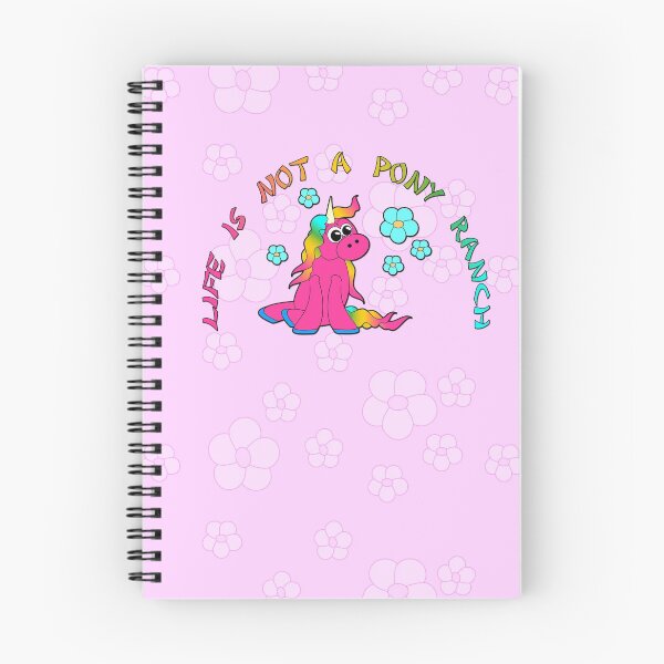 Item preview, Life is not a pony farm - pink designed and sold by cglightNingART.