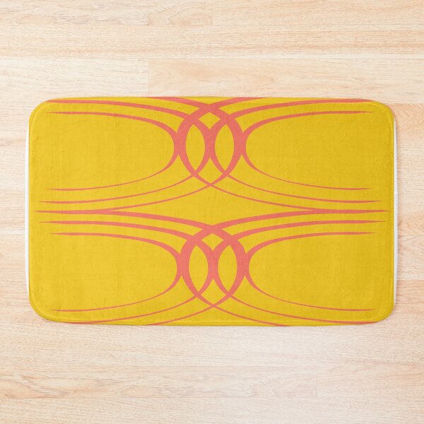 Item preview, Mara Peach on Yellow designed and sold by ErinLP.