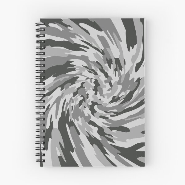 Item preview, Gray Camouflage Twisted Pattern in Gray Shades and Black designed and sold by ShopieHome.