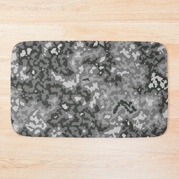 Item preview, Gray Camouflage Digital Cloud Pattern in Gray Shades and Black designed and sold by ShopieHome.
